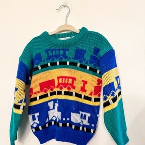 Vintage Christopher Rand Train Sweater – 4T